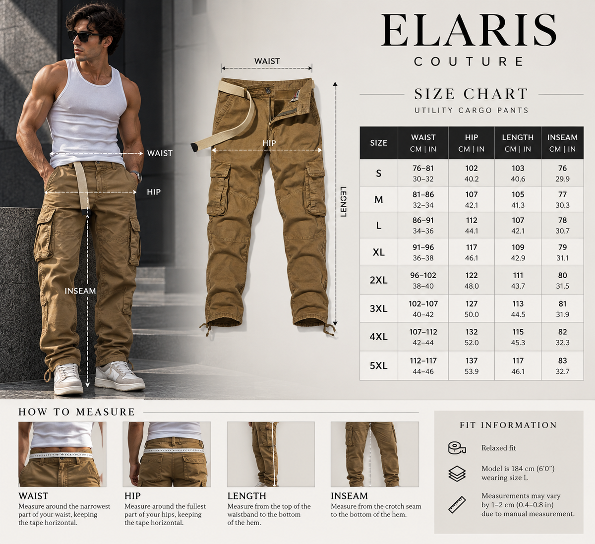 Men’s Tactical Cargo Pants