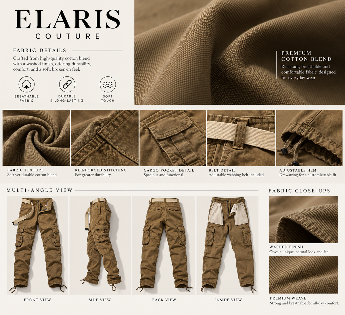 Men’s Tactical Cargo Pants