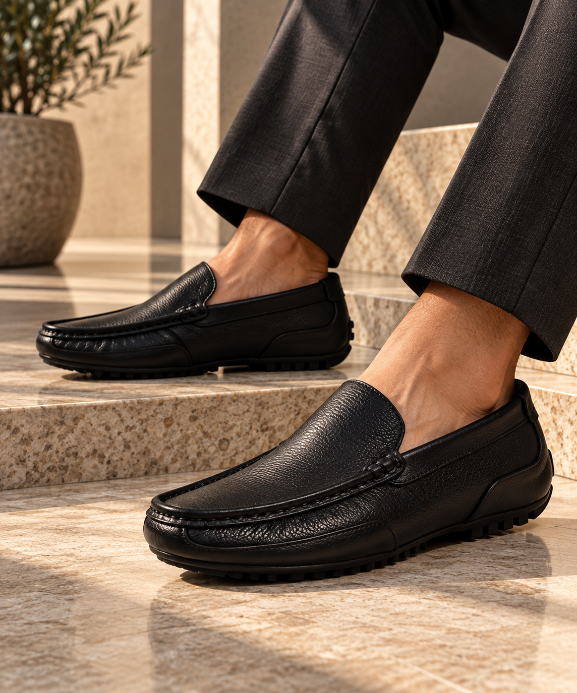 Marcello Leather loafers
