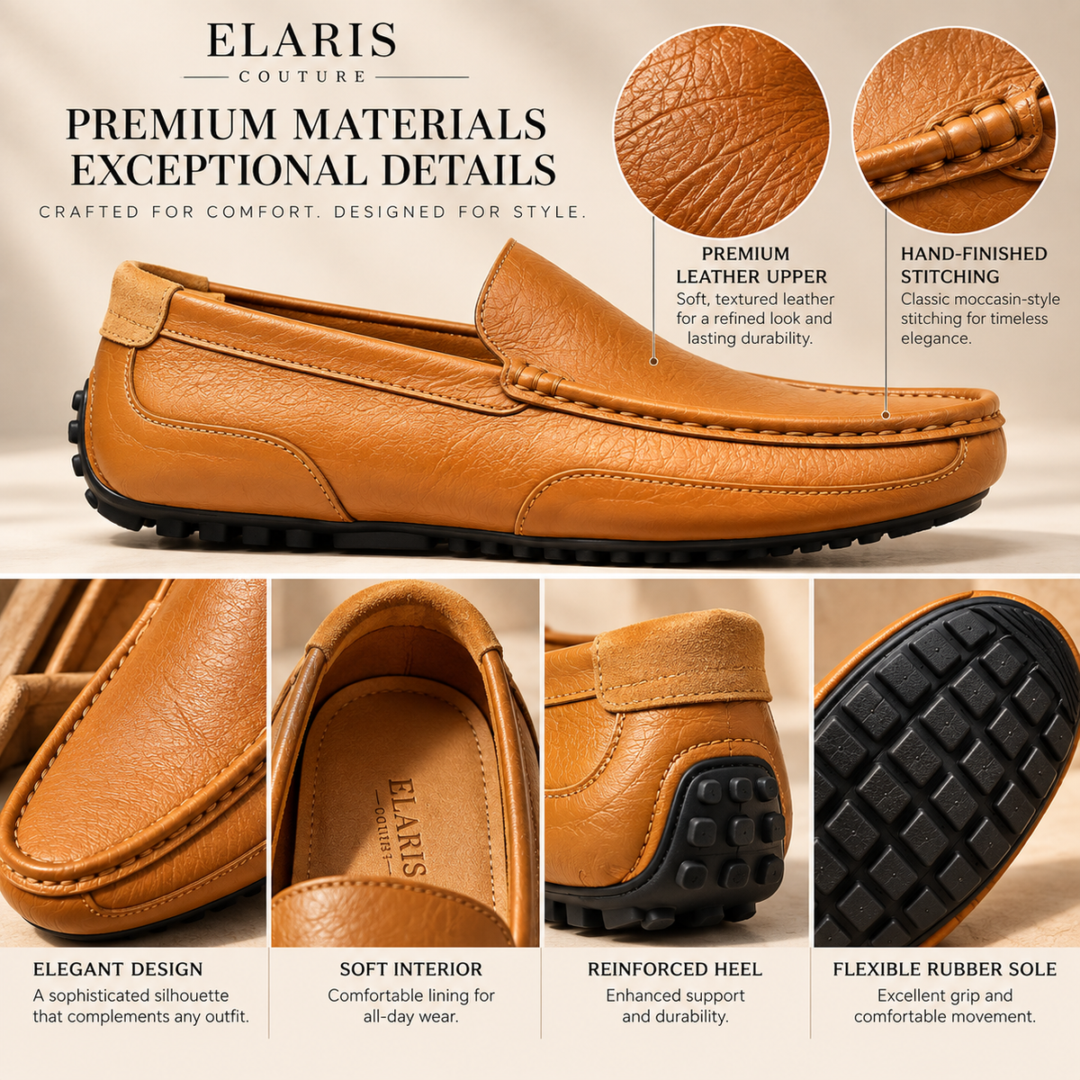 Marcello Leather loafers
