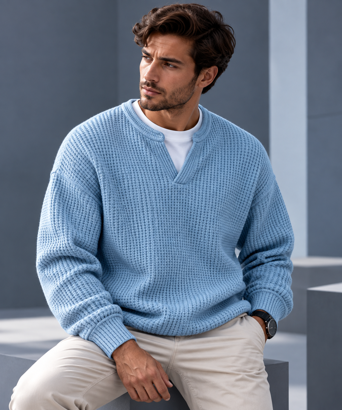 Honeycomb Layered T-Shirt